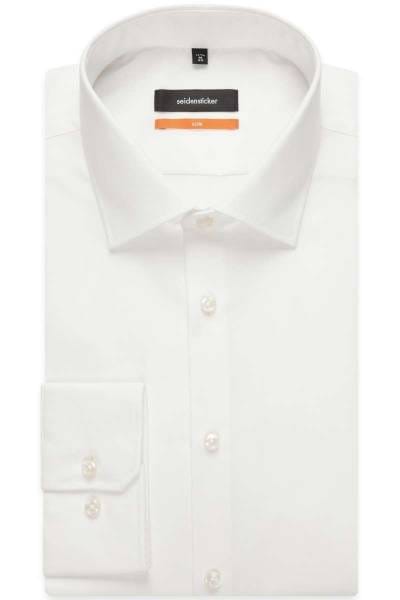 Seidensticker Hemd - Slim Fit - beige, Einfarbig