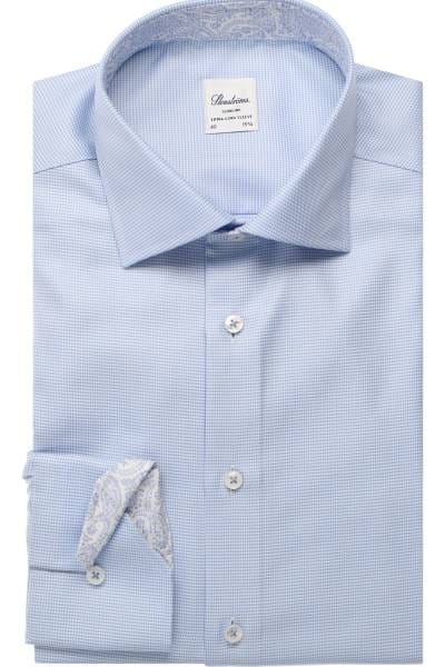 Chèche Noir Motif Pied-de-poule Homme