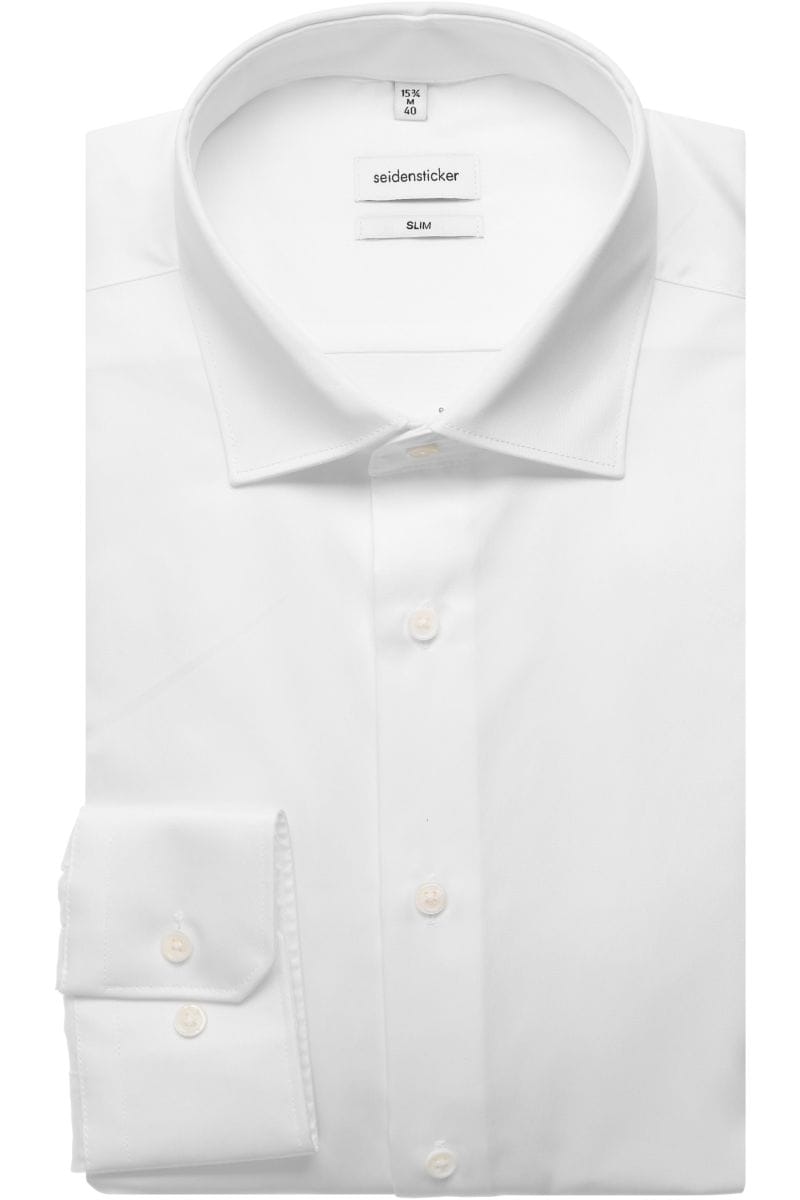 seidensticker seidensticker Men's Slim Fit24 Business Shirt, grey (dark grey 37