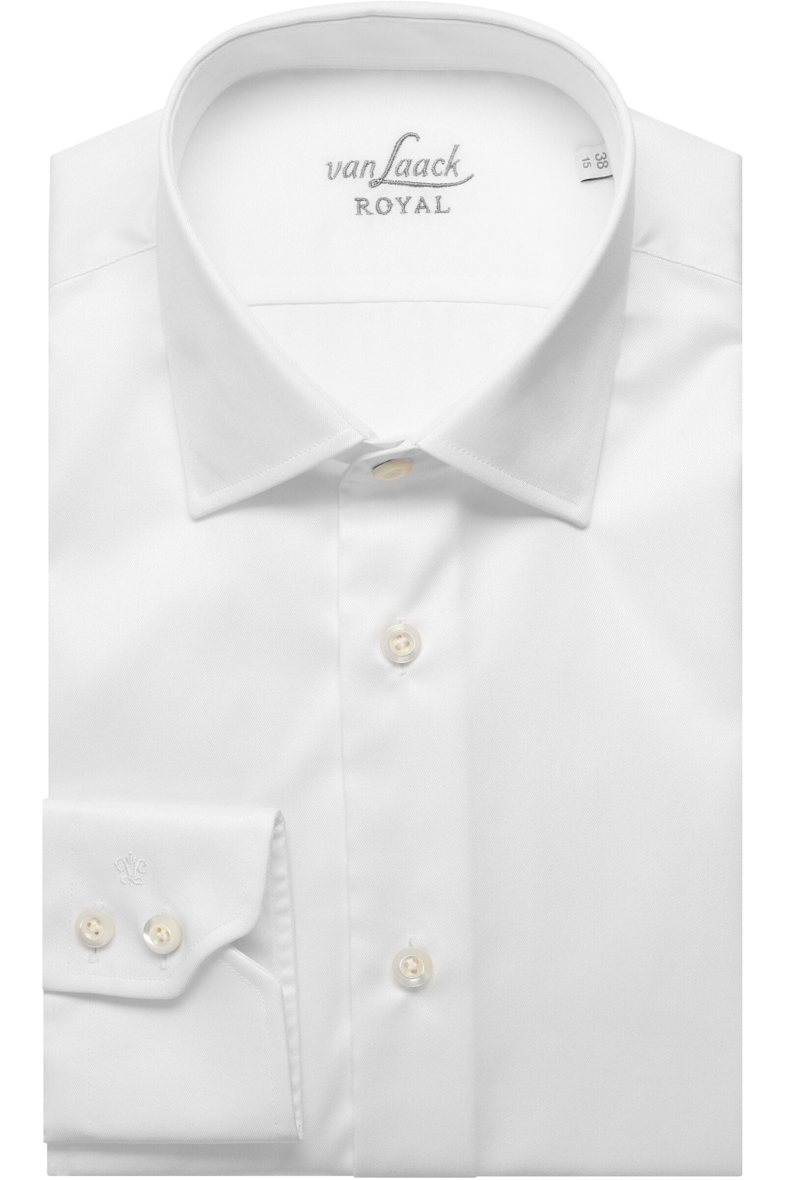 van Laack Royal Slim Fit Hemd weiss, Einfarbig 46 - XXL