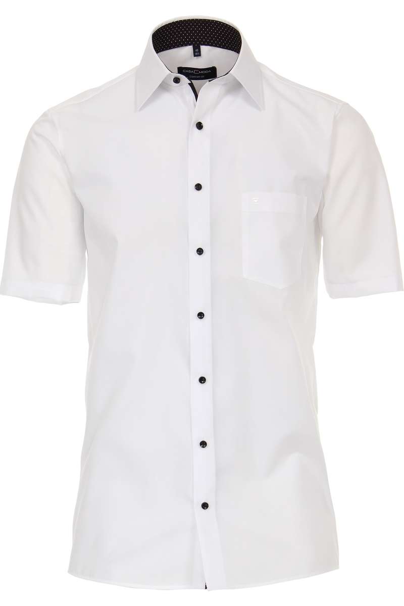 Casa Moda Comfort Fit Hemd weiss, Einfarbig 40 - M Casa Moda Comfort Fit Hemd weiss, Einfarbig 40 - M