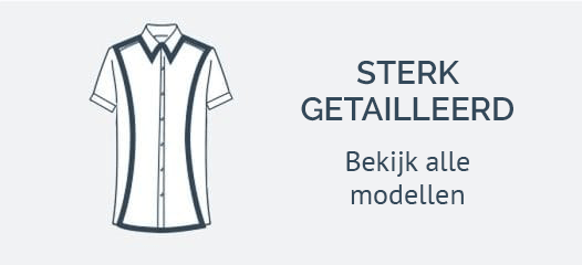 Korte Mouw Shirts Sterk Getailleerd