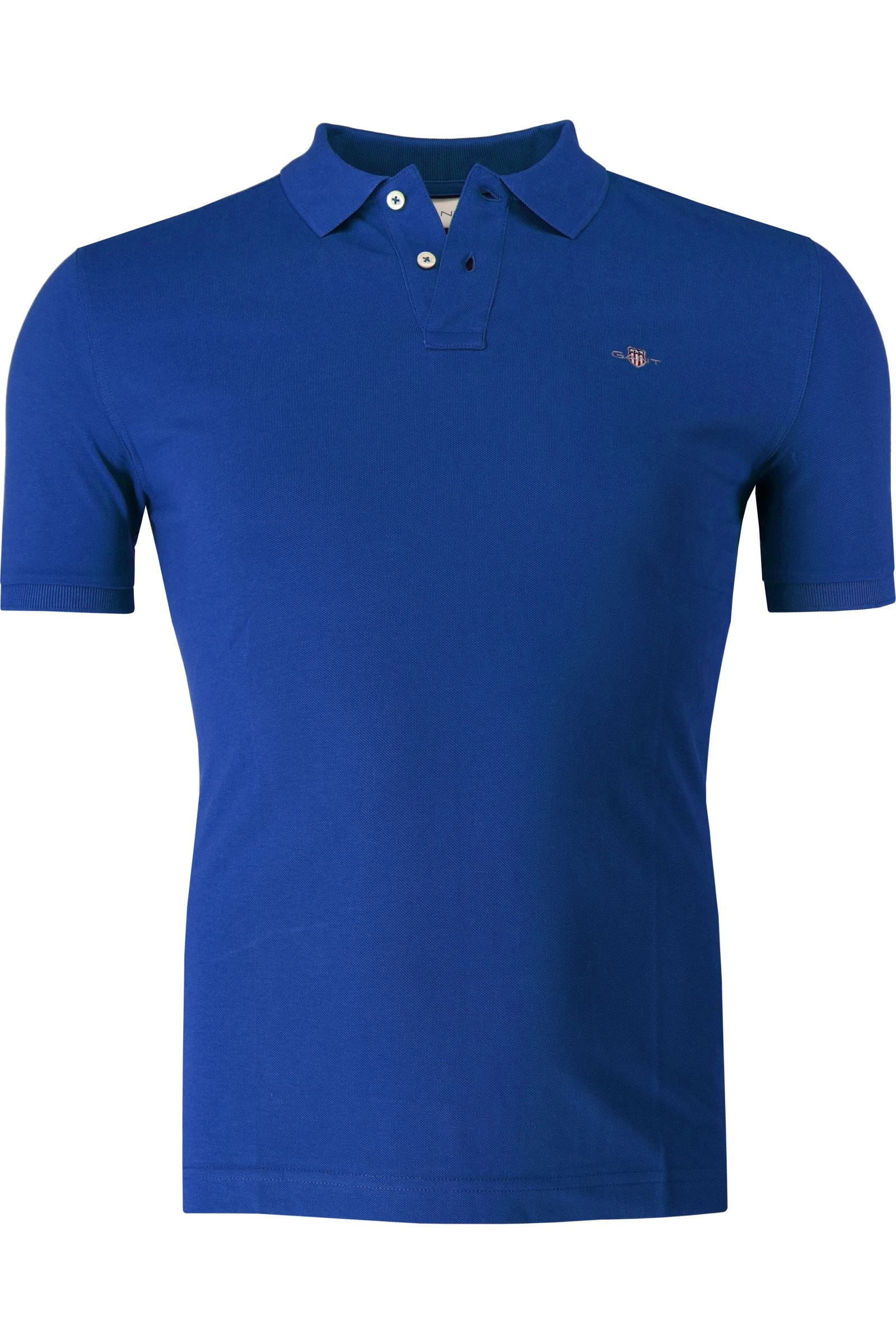 Gant Blue Viscose Women Polo Shirt