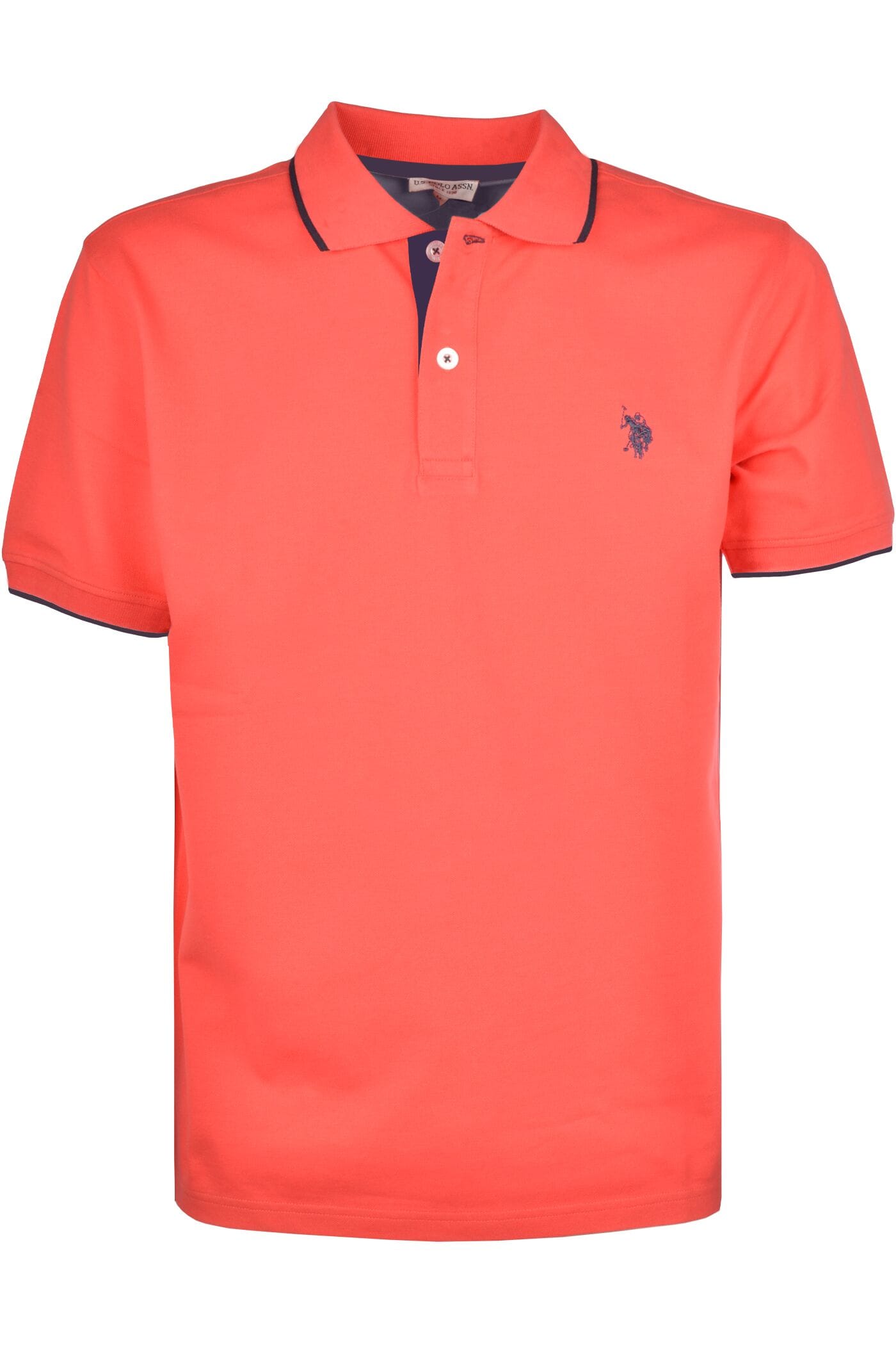 U.S. Polo Assn. Classic Fit polo shirt orange, One Colour |  Businesshemden.com