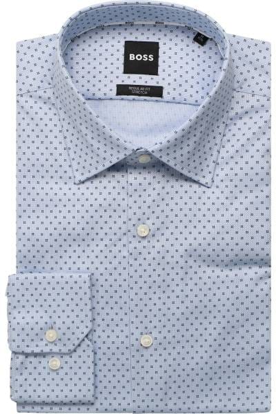 green emerald velvet dress Boss Slim-Fit Shirt In Printed Performance-Stretch Material 50513421 1   J&Z Couture