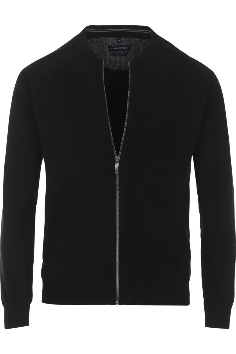 Cardigan Uomo E Donna CASAMODA In Cotone, Giacca Maglia Girocollo Con Tasche, Vestibilità Normale