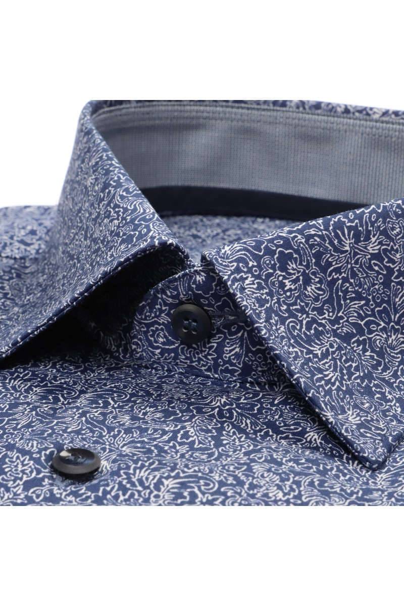 OLYMP Level Five 24 Seven Body Fit,Marine-Extra Langer Arm 69 Cm