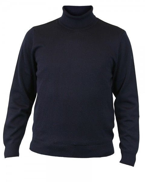 MAERZ Rollkragenpullover navy
