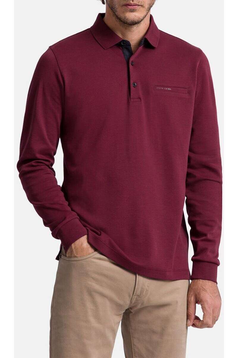 hochwertiges-pierre-cardin-modern-fit-longsleeve-poloshirt-in-der-farbe
