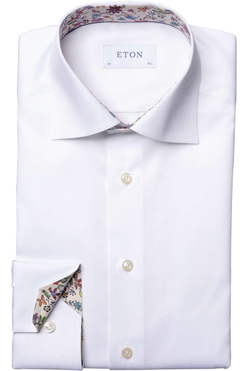ETON Super Slim Hemd weiss, Einfarbig 38 - S ETON Super Slim Hemd weiss, Einfarbig 38 - S