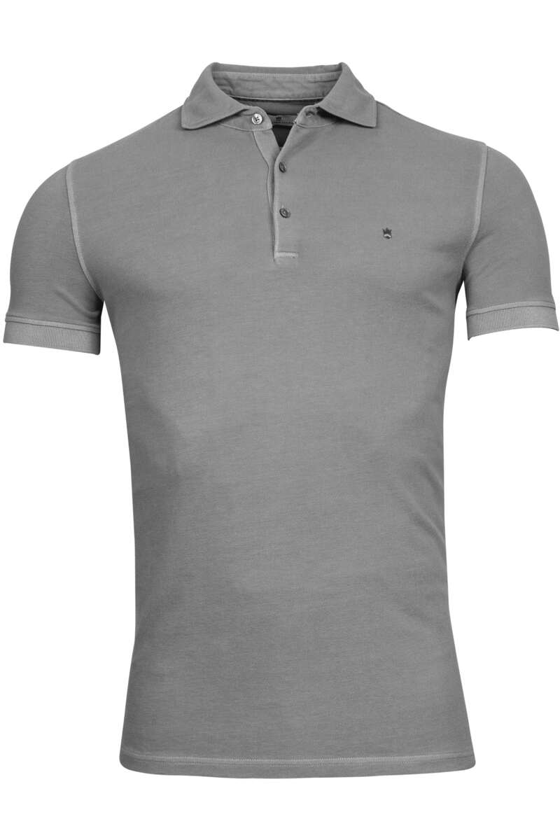 Thomas Maine Tailored Fit polo shirt dark grey, One Colour