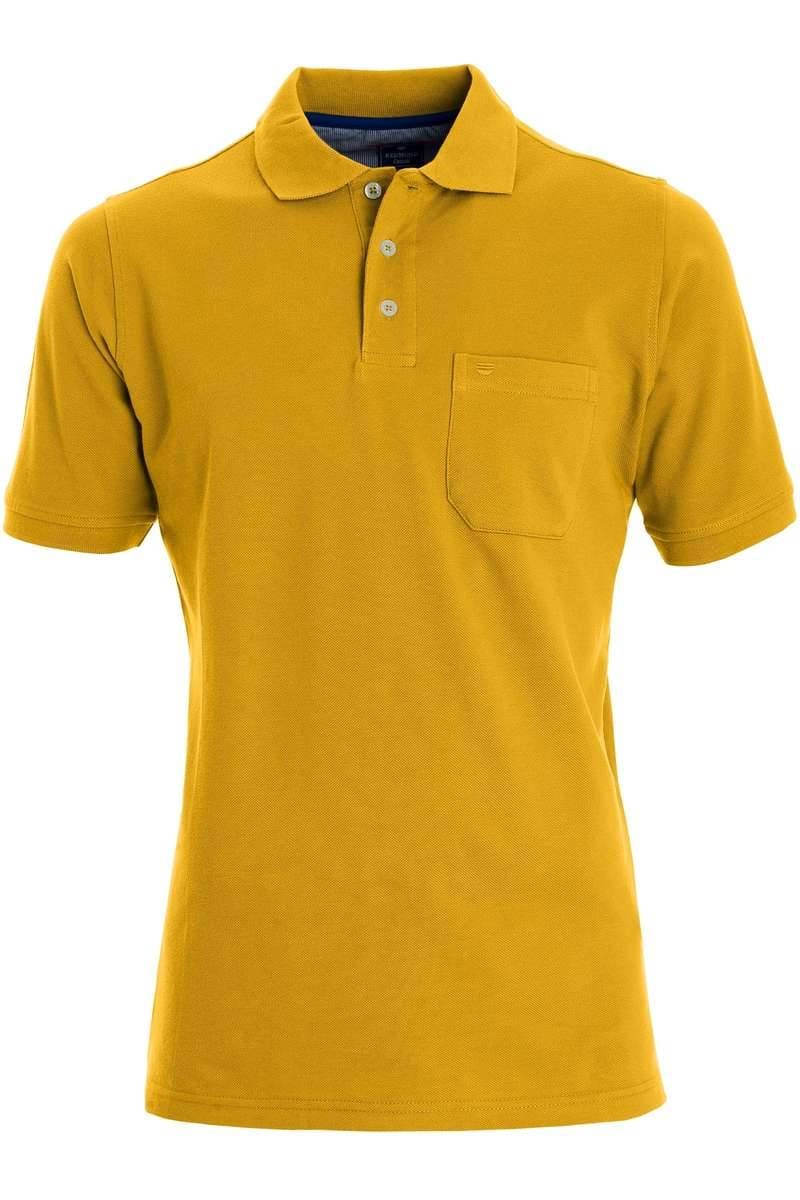 Redmond Casual Poloshirt messing, Einfarbig