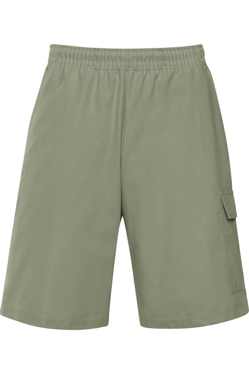 Blu Apparel Heren Cargo Shorts Utility Werkshorts Katoen 6 Zakken Outdoor Wandelshorts voor Mannen, houtskool, 40W