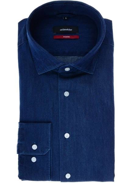 Seidensticker Modern Fit Hemd jeans, Einfarbig