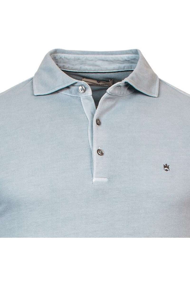 Thomas Maine Tailored Fit polo shirt bright blue, One Colour Hemden.de