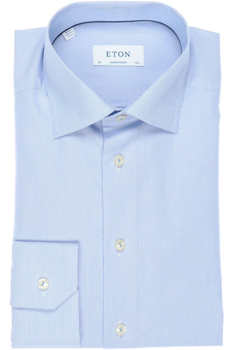 ETON Contemporary Fit Hemd bleu/weiss, Gestreift 40 - M ETON Contemporary Fit Hemd bleu/weiss, Gestreift 40 - M