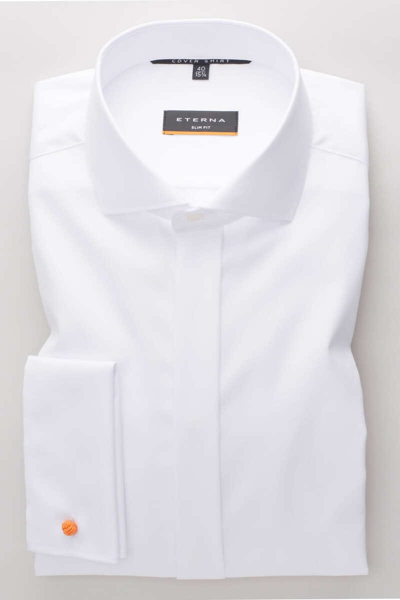 Eterna Cover Shirt Slim Fit evening shirt white Hemden.de