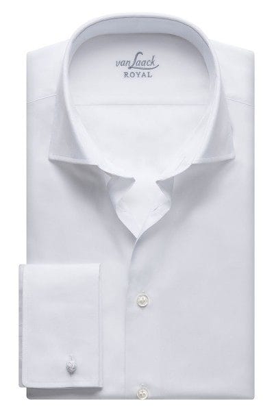 van Laack Hemd - Tailor Fit - weiss, Einfarbig