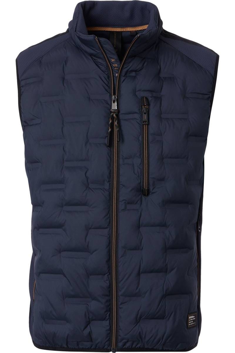 Casa Moda Regular Fit Outdoor Weste blau