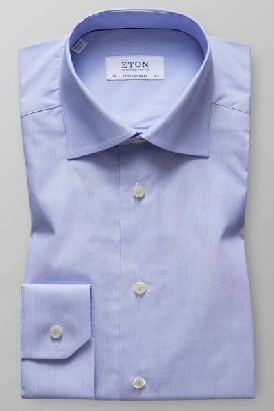 ETON Contemporary Fit Hemd hellblau/weiss, Feinstreifen