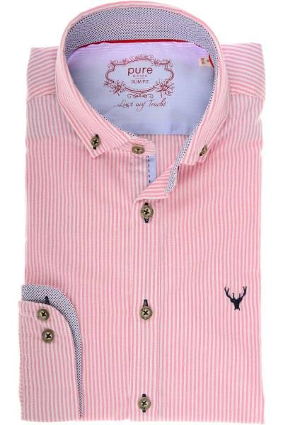 Pure Modern Fit Trachtenhemd rot, 0