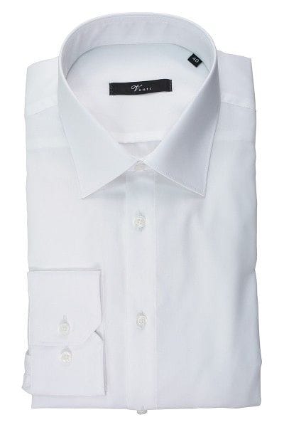Venti Hemd - Slim Fit - weiss, Einfarbig
