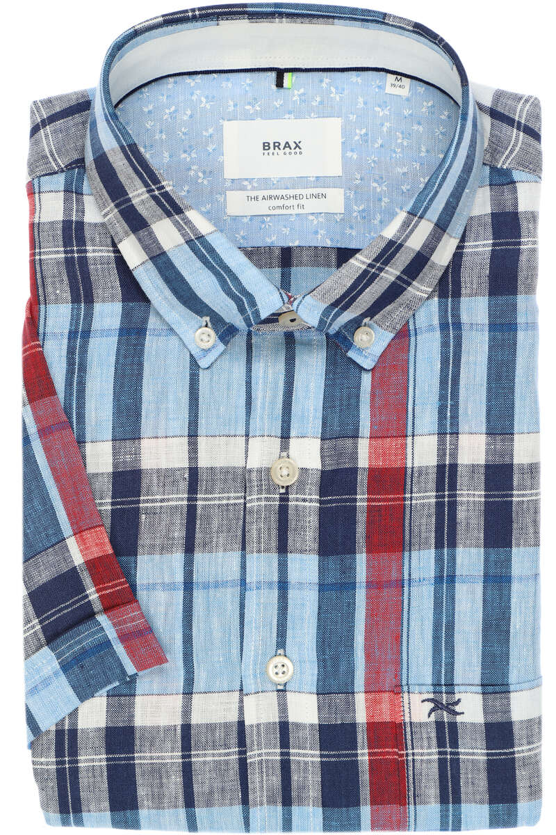 brax leinenhemd kurzarm