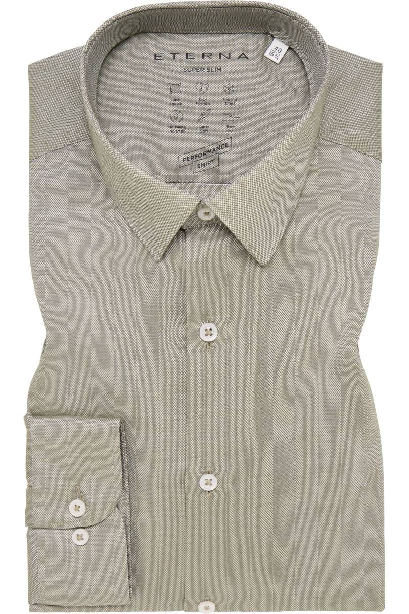Eterna PERFORMANCE SHIRT - SLIM FIT - Camicia elegante - weiß/bianco
