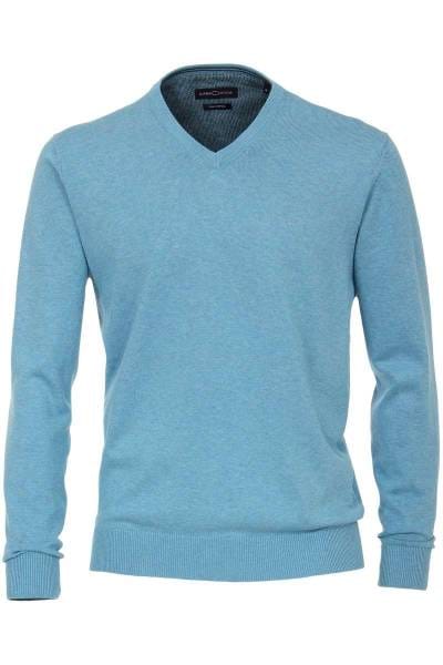 Casa Moda Strickpullover türkis, Einfarbig