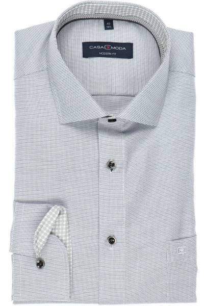 Casa Moda Modern Fit Hemd anthrazit, Faux-uni