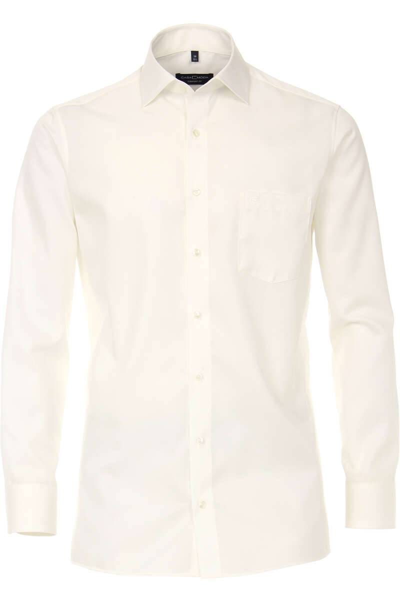 Hochwertiges Casa Moda Comfort Fit Hemd in der Farbe weiss, Einfarbig ...
