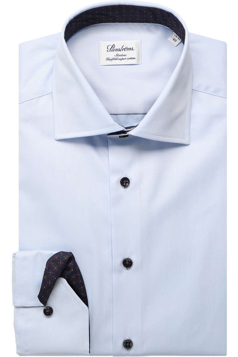 Stenströms Slimline Hemd hellblau, 0 40 - M Stenströms Slimline Hemd hellblau, 0 40 - M