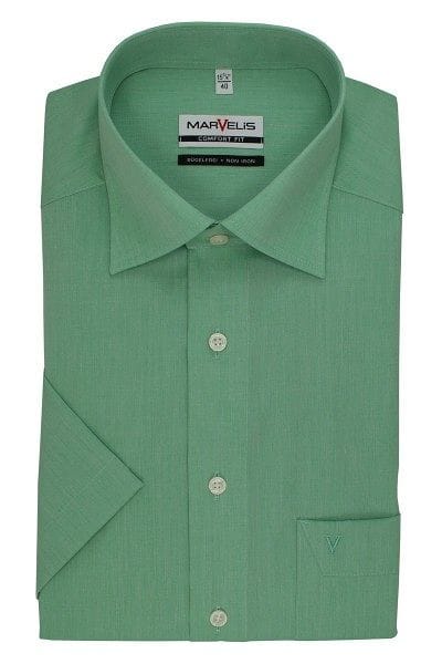 Marvelis Hemd - Comfort Fit - bambus, Einfarbig