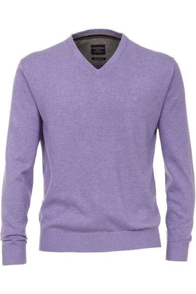 Casa Moda Strickpullover blau, Einfarbig