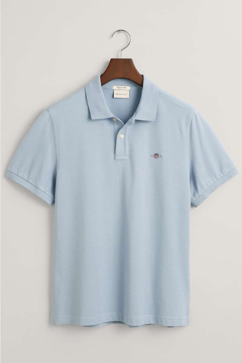 Gant Black Logo Regular Fit Polo Tshirt
