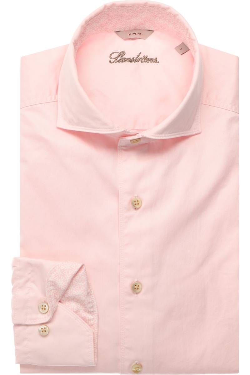 Chemise Homme Thomas Pink (the Independent) Grise En Coton 100% - Taille XL Coupe Slim - Col Pointu - Manches Longues - Occasion Très Bon état