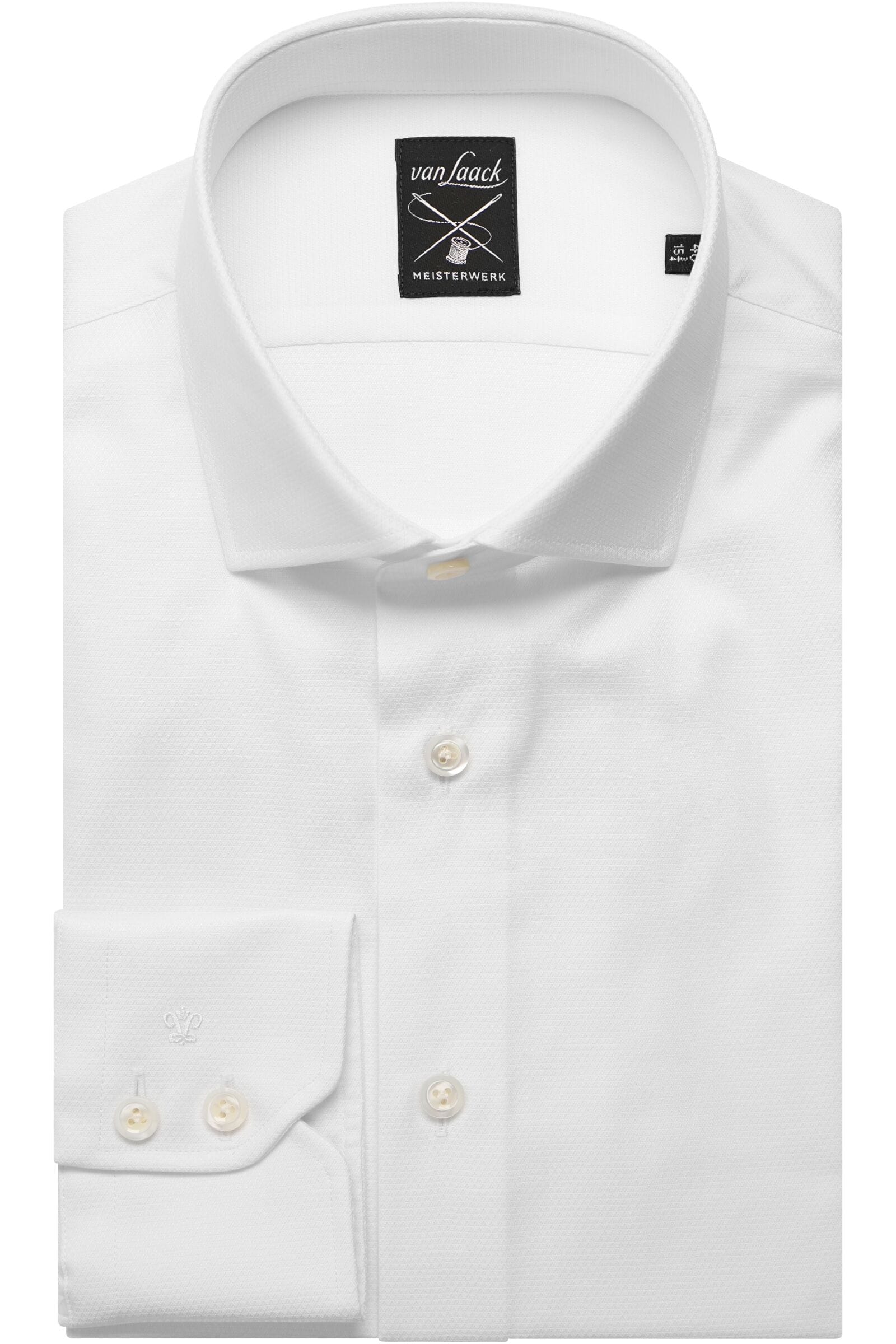 van Laack Meisterwerk Tailor Fit Hemd weiss, Einfarbig 42 - L