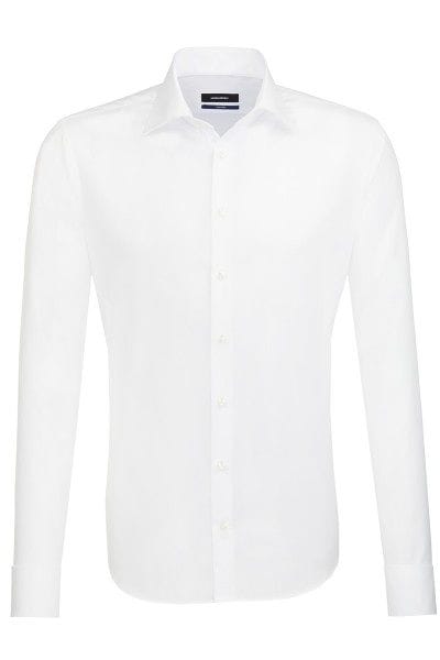 Seidensticker Hemd - Tailored - weiss, Einfarbig