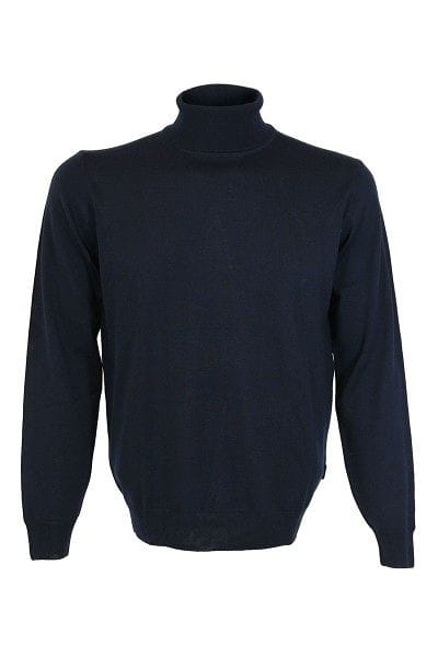 Olymp Strick - Rollkragen - marine