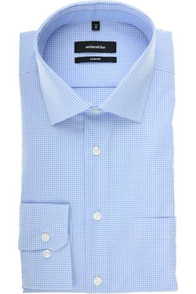 Seidensticker Comfort Fit Hemd hellblau, Streifen
