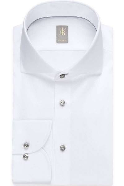 Jacques Britt Hemd - Custom Fit - weiss, Einfarbig