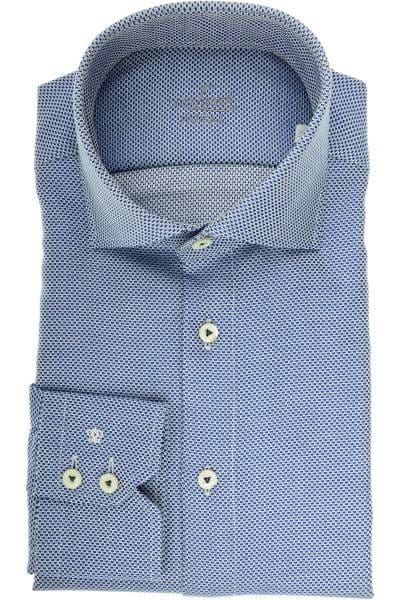 van Laack Tailor Fit Hemd blau, Gemustert