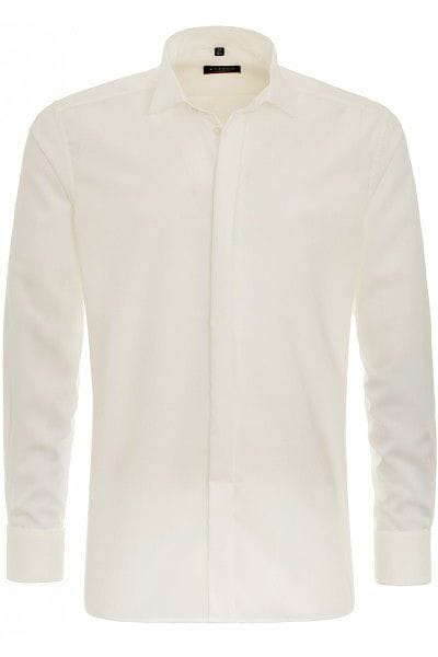 Eterna Hemd - Gala - Modern Fit - beige, Einfarbig