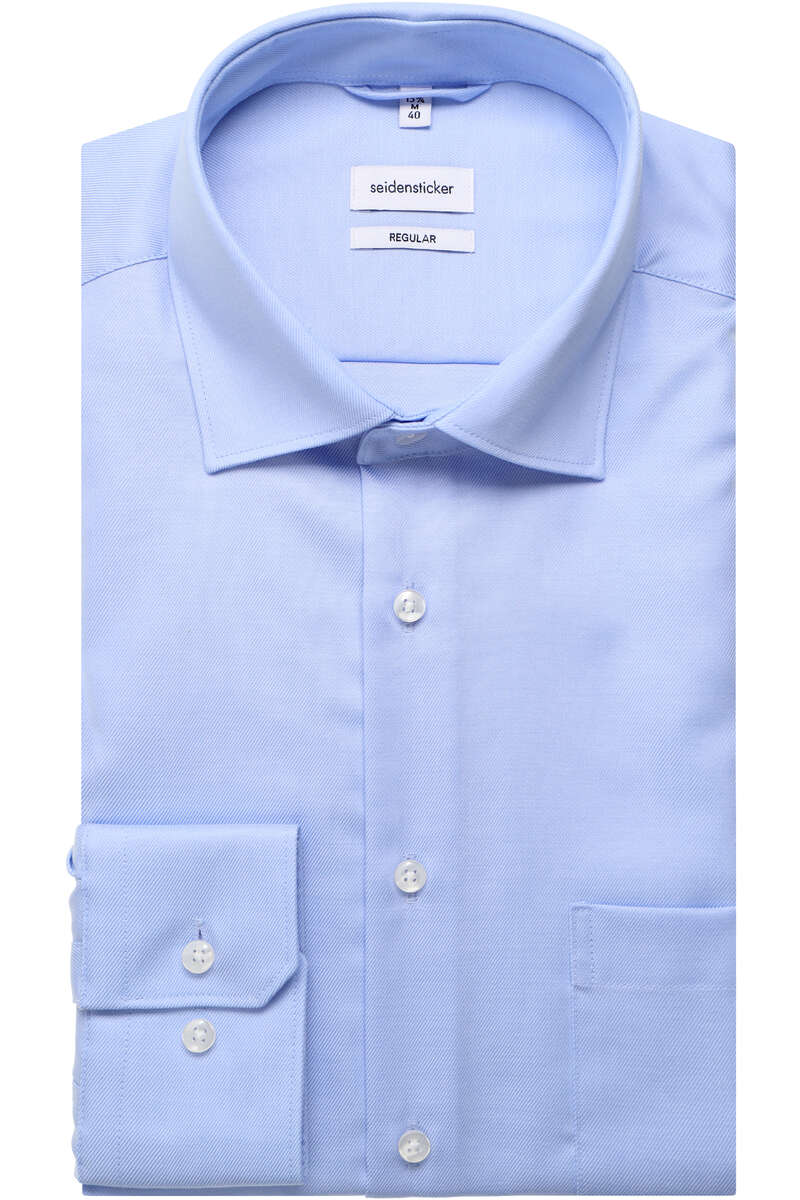 Seidensticker Regular Fit Langarm Twill Camisa Para Hombre