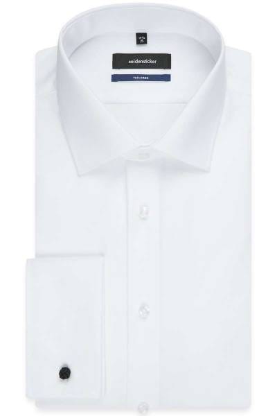 Seidensticker Hemd - Tailored - weiss, Einfarbig