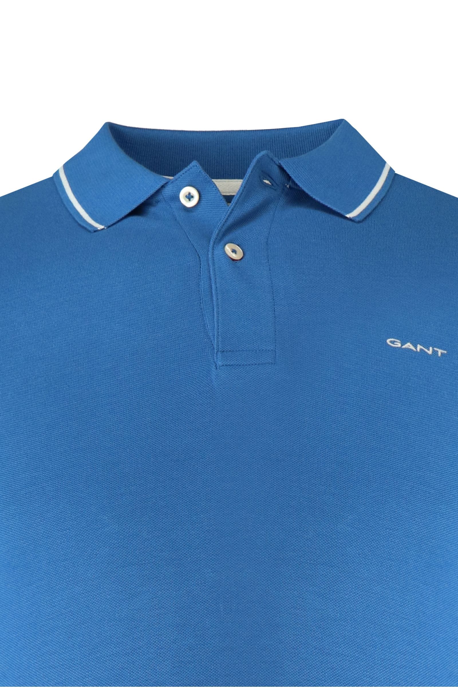 Gant Red Striped Regular Fit Polo Tshirt