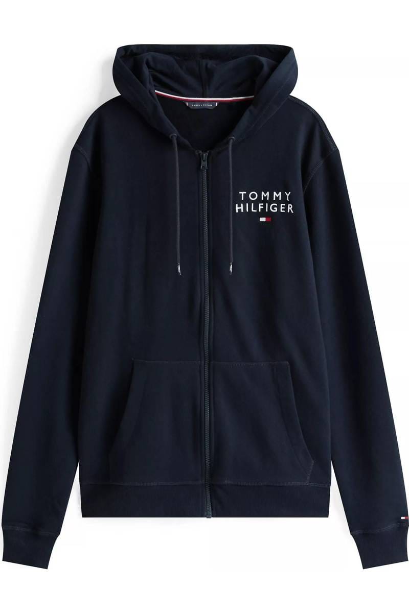 Plutosport Kapuzenpullover Hilfiger Herren White Graphic Hoodie