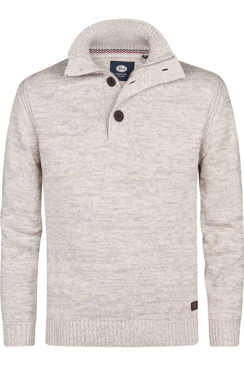 Petrol Industries Regular Fit knitted pullover buttons Antique