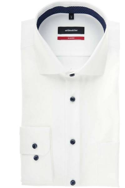 Seidensticker Modern Fit Hemd weiss, Einfarbig