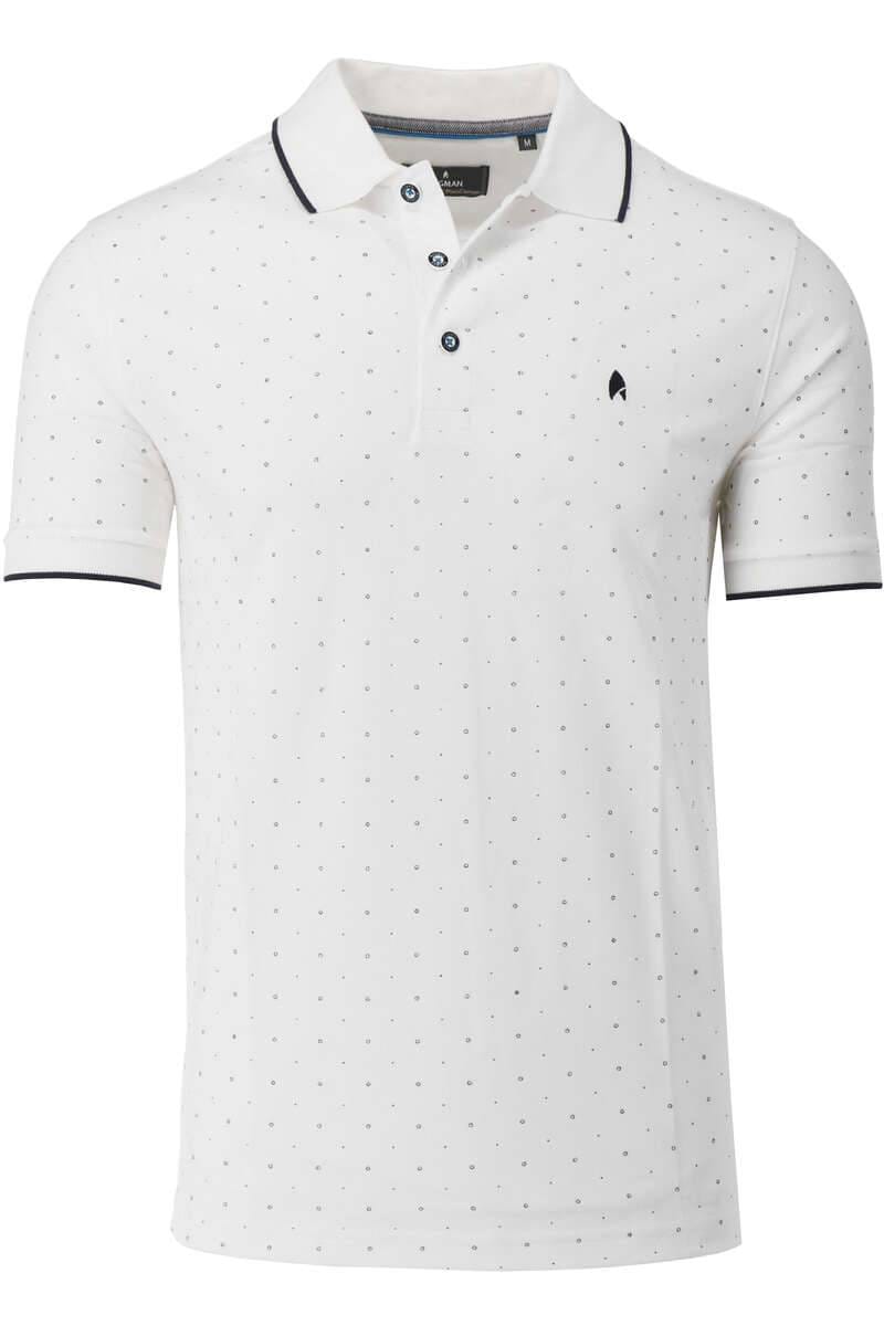 RAGMAN Regular Fit polo shirt white 